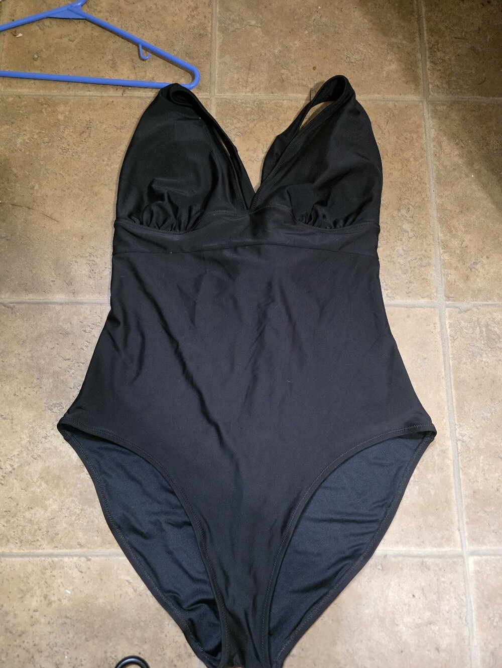 Classic Black One-Piece Swimsuit